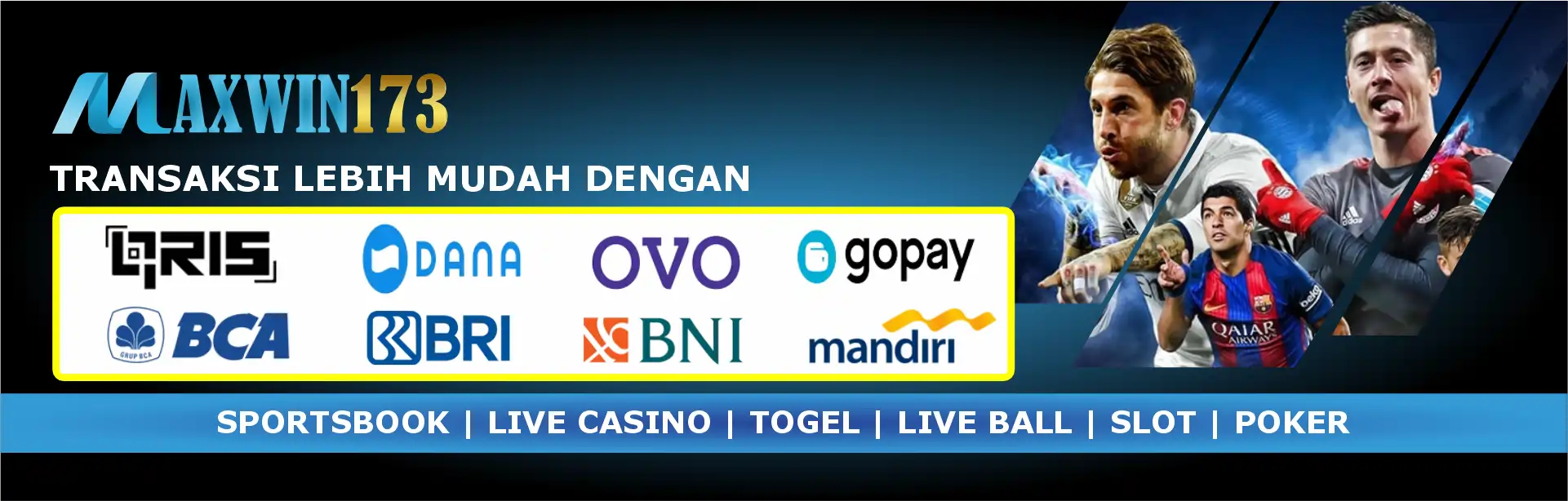 Maxwin173 Slot RTP Tertinggi, Casino Live dan Togel Online